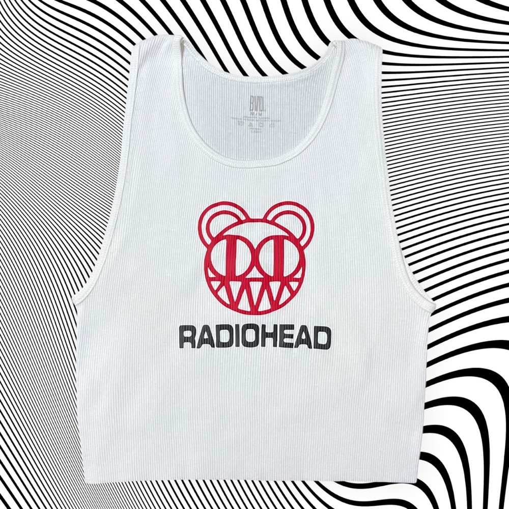 Radiohead Unisex Cropped Tank